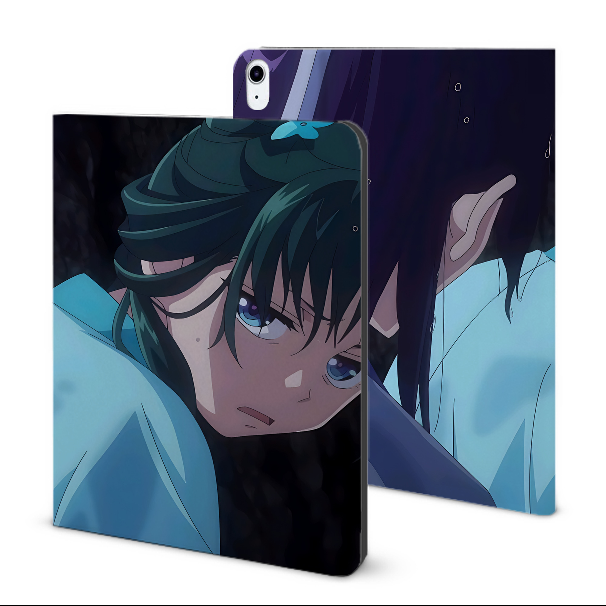 （画像用） 薬屋のひとりごと The Apothecary Diaries IPad ケース ブック型 PUレザー TPU 耐衝撃 軽量 薄型 ペン収納なし 全面保護 IPad 各モデル対応